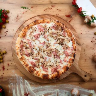 PIZZA PROSCIUTTO E FUNGHI Ø32cm