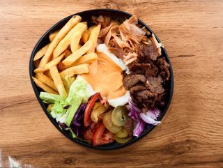 Shaorma Mixta la farfurie