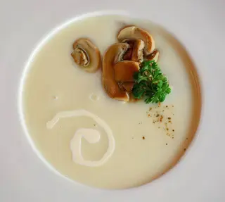 Supa crema de ciuperci