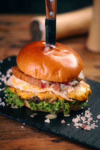  Blu Egg Burger