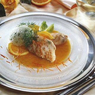 Pui cu sos de portocale