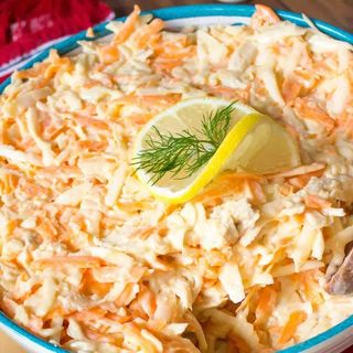 Salata de cruditati cu ou