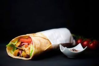 Shaorma mica vegetariana