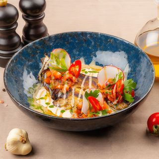 Fire Roated Eggplants