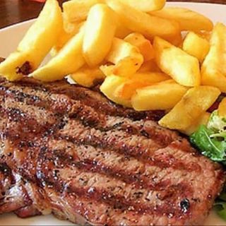 Ceafa de porc la gratar