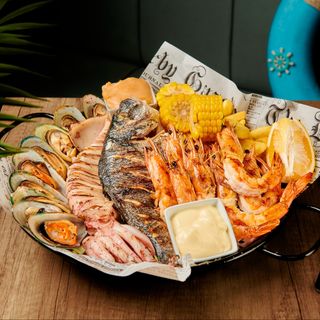 Juicy platou grill  2 pers 