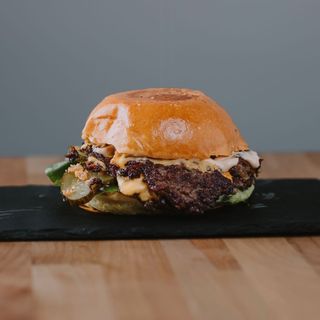 MaMba Smash Double Cheeseburger+Cartofi