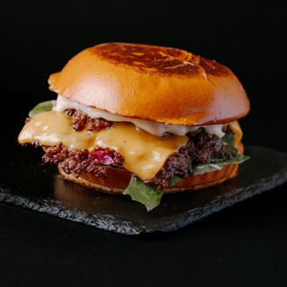 MaMba Smash Cheeseburger +cartofi