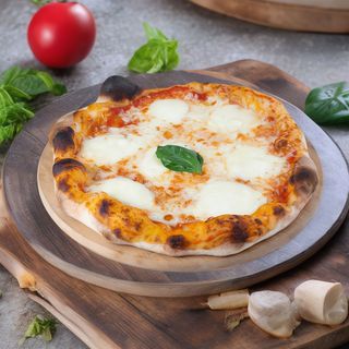 Pizza Margherita Bufala - Mozzarella de la Băieții Răi