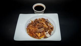 Taitei udon pui si legume