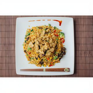 Orez jasmine cu legume