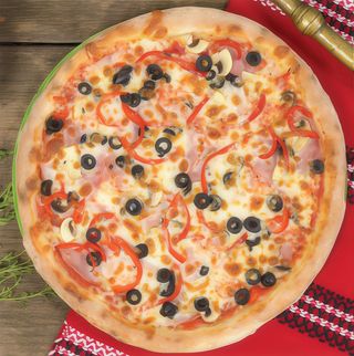 Meniu Pizza Capriciosa mare+ Pepsi 500 ml