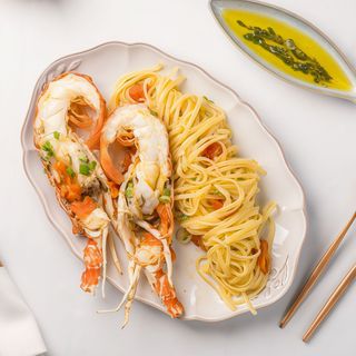 Linguine cu baby langusta