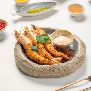 Camarão de Moçambique Panado