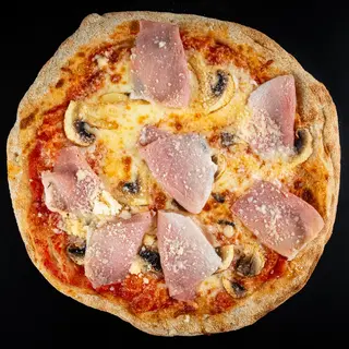 Pizza Prosciuto cotto e Funghi