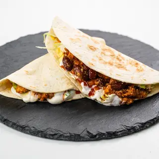 Tacos Chili con Carne