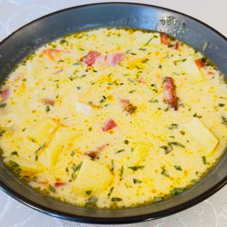 Ciorba ardeleneasca cu afumatura