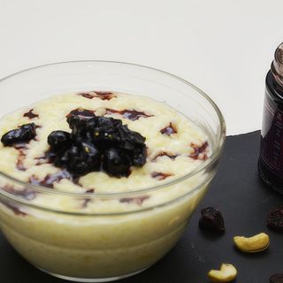 Orez cu lapte și dulceata