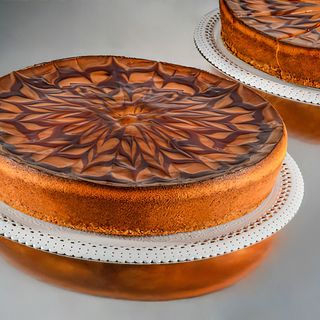 Cheesecake copt cu dulce de leche 100gr