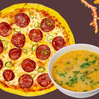 Meniu 2 (Ciorba la alegere + pizza la alegere)