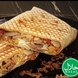 Tacos de Pui Halal (410 gr) Cartofi 100g Bautura