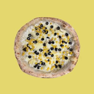 Pizza Black and Yellow
