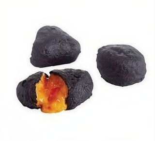 Cheesy black nuggets