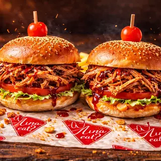 Duo Deal 2xPulled  Burgers + Curly Fries