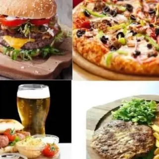 Mega hamburger 