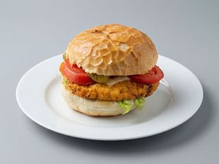 Mega Hamburger cu salau