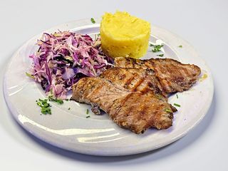 Meniu cotlet de porc la grătar