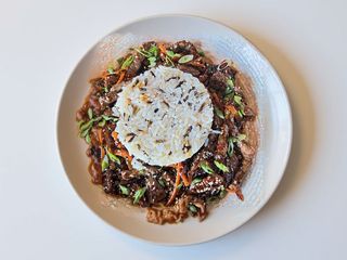 Vita Asiatica in Sos Dulce Acrisor cu Orez 