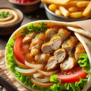 souvlaki grecesc pui