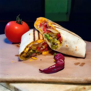 Miniburrito vegetarian