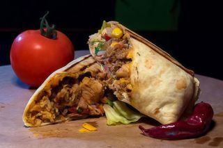 Miniburrito chicken fajita (ușor picant)