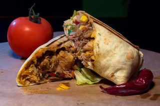 Miniburrito ranch chicken