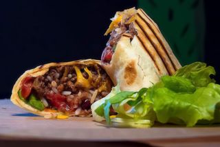 Miniburrito mexican beef