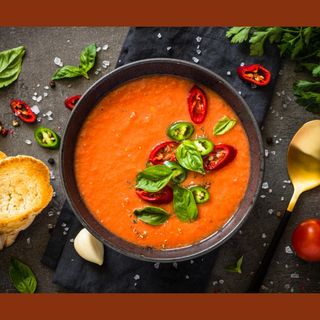 Crema pomodoro e gorgonzola