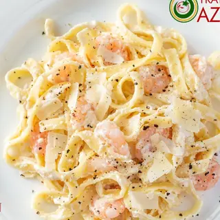 Fettucina al salmone e zucchine