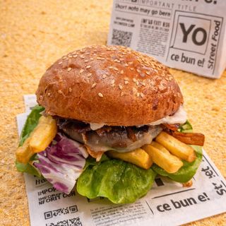 Burger Fries Special