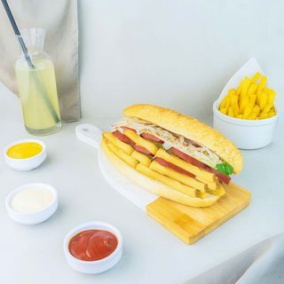 Meniu bagheta vegetariana