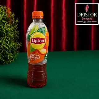 Lipton Ice Tea cu extract de ceai negru si suc de piersici