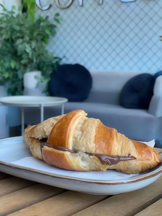 Croissant nutella