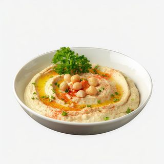 Hummus cu rodie