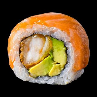 Ebi salmon roll (8 buc)