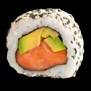 Salmon & avocado (8 buc)