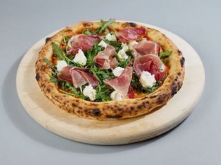 Pizza Panna E Prosciutto Cotto