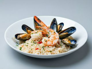 Risotto cu fructe de mare