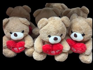 Teddy cu inima i love you