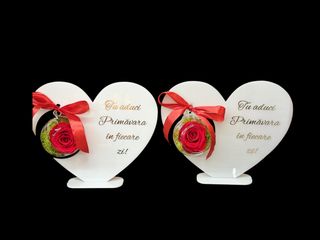 Inima Cu Trandafir Criogenat